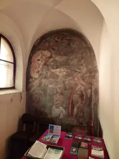 Cappella affrescata - Chiesa di San Gaudenzio a OmegnaFrazione Crusinallo