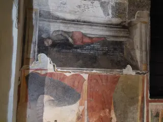 Affresco - Basilica di San Giulio a Orta San GiulioFrazione Isola di San Giulio