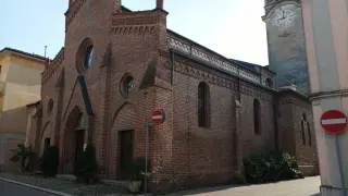 Facciata - Parrocchiale dei Santi Giulitta e Quirico a Borgo San Martino
