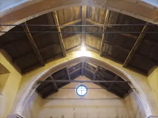 Interno - Chiesa di San Filiberto a PellaFrazione Alzo