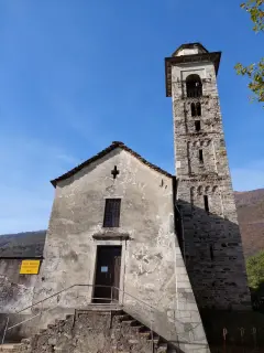 Facciata e campanile - Chiesa di San Maurizio a Gravellona Toce