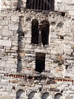 Dettaglio del campanile - Chiesa di San Maurizio a Gravellona Toce