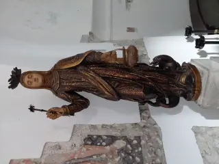 Statua Santa Marta - Chiesa di Santa Marta a Mergozzo