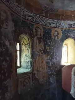 Affreschi - Chiesa o Oratorio di Santa Maria Assunta o al Piaggio a VilladossolaFrazione Piaggio