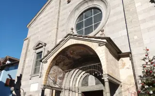 Facciata - Collegiata dei Santi Gervasio e Protasio a Domodossola