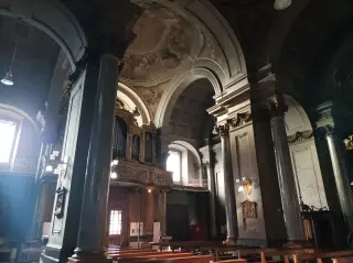 Interno - Collegiata dei Santi Gervasio e Protasio a Domodossola
