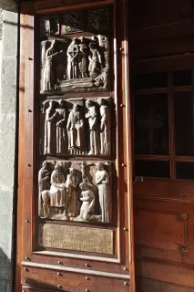 Portale - Collegiata dei Santi Gervasio e Protasio a Domodossola
