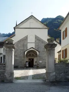 Facciata - Parrocchiale di Santo Stefano a Crodo