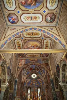 Navata centrale - Parrocchiale di San Giulio a CrodoFrazione Cravegna