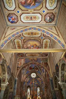 Navata centrale - Parrocchiale di San Giulio a CrodoFrazione Cravegna