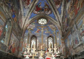 Presbiterio - Parrocchiale di San Giulio a CrodoFrazione Cravegna