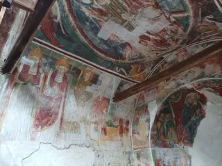 Affreschi - Cappella di San Pantaleone a BoccioletoFrazione Oro