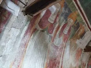 Affreschi - Cappella di San Pantaleone a BoccioletoFrazione Oro