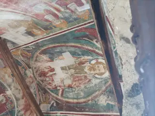 Affreschi - Cappella di San Pantaleone a BoccioletoFrazione Oro