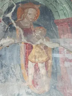 Affreschi - Cappella di San Pantaleone a BoccioletoFrazione Oro