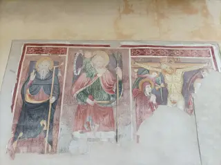 Affreschi - Parrocchiale di Sant'Antonio Abate a BoccioletoFrazione Fervento