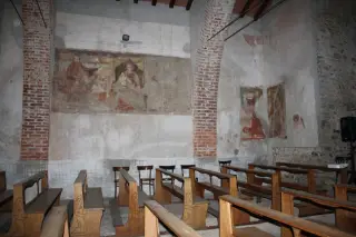 Affreschi - Oratorio di San Giulio a Cressa