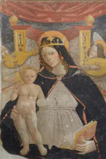 Madonna in trono - Parrocchiale di San Bartolomeo a Borgomanero