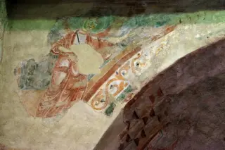 Affresco - Cappella di San Tommaso o San Tomaso a Briga Novarese