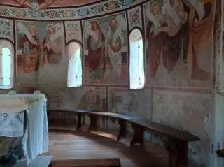 Affreschi absidali - Chiesa di San Marcello a Paruzzaro