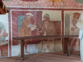 Affreschi absidali - Chiesa di San Marcello a Paruzzaro