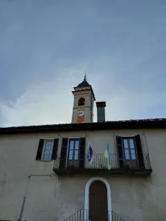 Campanile - Parrocchiale di San Maiolo di Cluny a OmegnaFrazione Agrano