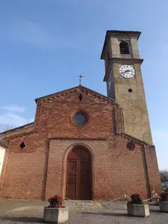 Facciata e campanile - Chiesa di Santa Maria della Spina a Val Della TorreFrazione Brione