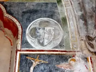 Stemma - Pieve o Santuario di Santa Maria de Ortis a Vigone