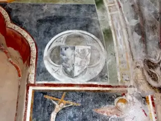 Stemma - Pieve o Santuario di Santa Maria de Ortis a Vigone