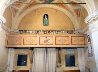 Controfacciata - Pieve o Santuario di Santa Maria de Ortis a Vigone