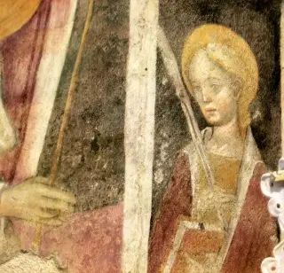 Affreschi - Cappella di Santa Maria Assunta o della Stella a MacelloFrazione Stella
