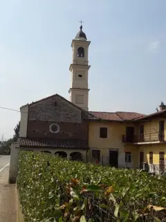 Retro - Cappella di Santa Maria Assunta o della Stella a MacelloFrazione Stella
