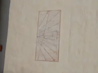 Orologio solare - Cappella di Santa Maria Assunta o della Stella a MacelloFrazione Stella