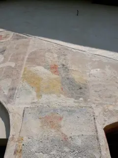 Annunciazione in facciata - Cappella di Missione a Villafranca PiemonteFrazione San Giovanni