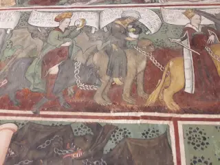 Cavalcata dei vizi - Cappella di Missione a Villafranca PiemonteFrazione San Giovanni