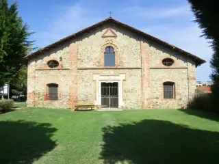 Facciata - Chiesa di Santa Maria del Monastero a Manta