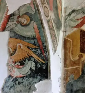 Affreschi - Chiesa di Santa Maria del Monastero a Manta