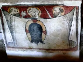 Veronica altare - Chiesa di Santa Maria del Monastero a Manta