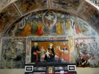Affreschi - Chiesa Castellana Ex Parrocchiale dei Santi Filippo e Giacomo a Verzuolo