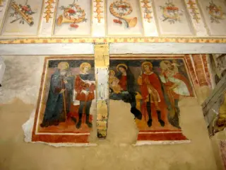 Affreschi - Chiesa Castellana Ex Parrocchiale dei Santi Filippo e Giacomo a Verzuolo