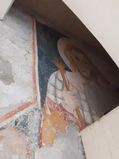 San Cristoforo nel chiostro - Chiesa di San Francesco a Cuneo