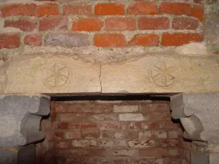 Architrave - Convento o Certosa dell' Assunta a Chiusa di PesioFrazione Certosa di Pesio