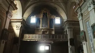 Organo - Parrocchiale della Natività di Maria Santissima a Aisone
