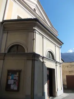 Facciata - Parrocchiale della Natività di Maria Santissima a Aisone