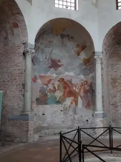 Affreschi - Battistero del Duomo a Novara