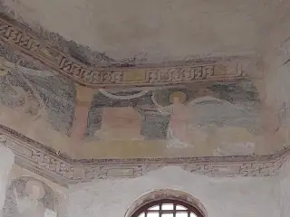 Affreschi dell'Apocalisse - Battistero del Duomo a Novara