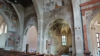 Interno - Chiesa di San Nazzaro della Costa a Novara