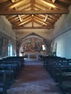 Interno - Santuario della Madonna del Latte o di Gionzana a NovaraFrazione Gionzana