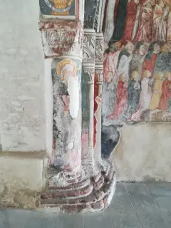 Affreschi - Parrocchiale di San Colombano a Biandrate