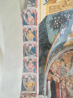 Affreschi - Parrocchiale di San Colombano a Biandrate